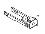 點一下即可放大預覽 -- KWA／KSC MK23 瓦斯槍 飛機座（零件編號#22）