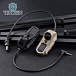點一下即可放大預覽 -- Wadsn沃德森 AN 雙鍵鼠尾 單頭版手電筒老鼠尾線控開關 KeyMod／M-Lok／寬軌魚骨~WD07040