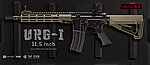 點一下即可放大預覽 -- 日本原裝進口 馬牌 Marui URG-I 11.5吋 瓦斯槍 Sopmod Block3 GBB步槍 美軍長槍