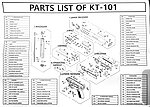 點一下即可放大預覽 -- KTC TEC-9 KG-9 瓦斯槍 GBB全自動手槍 爆炸圖