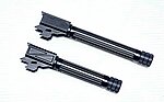 點一下即可放大預覽 -- Gunday 魔方款 VFC P320鋼製外管 14mm逆牙 帶螺牙保護套