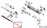 點一下即可放大預覽 -- KJ CZ Shadow 2 覆進簧導桿（零件編號#22）GBB瓦斯槍零件