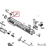 點一下即可放大預覽 -- KJ CZ Shadow 2 準星插銷（零件編號#112）GBB瓦斯槍零件