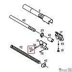 點一下即可放大預覽 -- KJ CZ Shadow 2 外槍管固定銷（零件編號#53）GBB瓦斯槍零件