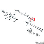 點一下即可放大預覽 -- KWA／KSC M11A1 原廠HOP皮（零件編號#206）GBB瓦斯槍零件