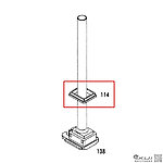 點一下即可放大預覽 -- KWA／KSC M11A1 彈匣O環 止氣象皮（零件編號#114）GBB瓦斯槍零件