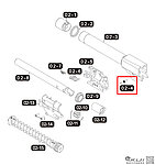 點一下即可放大預覽 -- VFC SIG Sauer M17／M18 P320 原廠Hop座 插銷（零件編號#02-4）GBB瓦斯槍零件