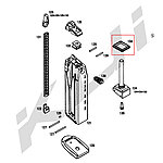 點一下即可放大預覽 -- KWA／KSC MK23 彈匣氣密橡膠（零件編號134）GBB瓦斯槍零件