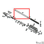 點一下即可放大預覽 -- KWA／KSC MP7 覆進彈簧桿（零件編號#49）GBB瓦斯槍零件