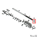 點一下即可放大預覽 -- KWA／KSC MP7 覆進彈簧尾蓋（零件編號#50）GBB瓦斯槍零件