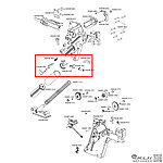 點一下即可放大預覽 -- KRYTAC Kriss Vector 拉桿組、拉橋組（零件編號#KTP-KA038-28A）AEG電動槍零件