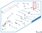 點一下即可放大預覽 -- G&G 怪怪 G1903A3 固定螺絲，一組2入（零件編號GAX-A02 #15）GBB瓦斯槍零件