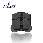 點一下即可放大預覽 -- AMOMAX USP 手槍雙彈匣套，Cytac彈匣快拔套（適用Marui、WE、KJ、KSC、KWA）PX4、P30
