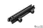 點一下即可放大預覽 -- 145mm 增高魚骨座 20mm 1913皮卡汀尼導軌 鏡軌 加高鏡架 增高座 鏡座