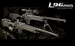 [OD綠色]-日本馬牌 Marui L96 AWS 手拉空氣槍，AWP狙擊槍、BB槍