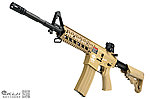 點一下即可放大預覽 -- 沙色~豪華運動版~怪怪 G&G CM16 Raider-L DST M4 電動槍，電槍